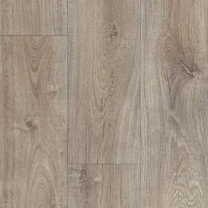 Brown Wood Effect Anti-Slip Vinyl Flooring For Kitchen, Bathroom, LivingRoom, 2.5mm Thick Vinyl Sheet-9m(29'5") X 2m(6'6")-18m²