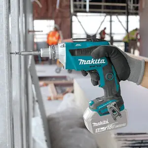 Makita DFS452FJX2 18v Brushless Collated Autofeed Drywall Screwdriver -2 x 3.0ah