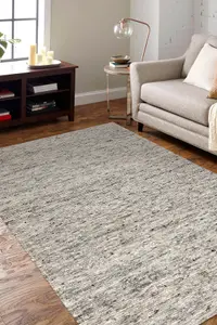 NEPAL 2100 natural grey - woolen, double-sided, natural 120x170 cm