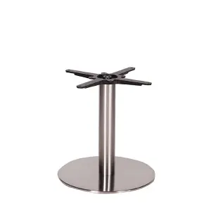 Daniella Steel Round Table Base Medium Coffee