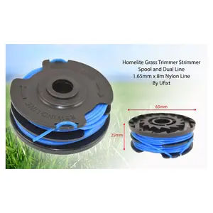 Homelite Grass Strimmer Trimmer Spool and Dual Line 1.65mm x 8m by Ufixt