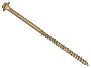 ForgeFix FFTF765T Hexagonal/TORX Compatible Timber T30 Screws Tan 7x65mm Tub 50 FORTF765T