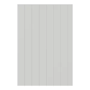 Tydeman Matt light grey Tongue & Groove Standard Clad on base panel (H)900mm (W)610mm