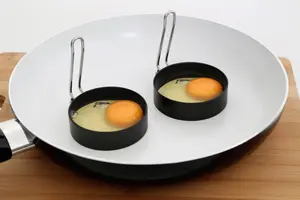 Essentials by Premier Mari Set of 2 Bellano Non Stick Egg Rings