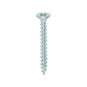 TIMCO Solo Countersunk Silver Woodscrews - 4.0 x 35 (200pcs)