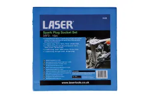 Laser Tools 7605 10pc Spark Plug Socket Set 3/8" Drive