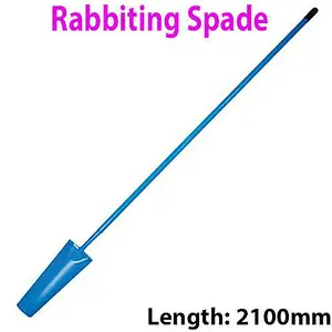 Solid Forged Steel 2100mm Rabbiting Digging Spade MYD Handle Gardening Tool