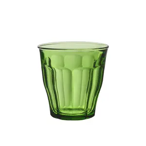 Duralex Picardie Green 250ml Drinking Glass Set (Set of 6) Green / 250ml