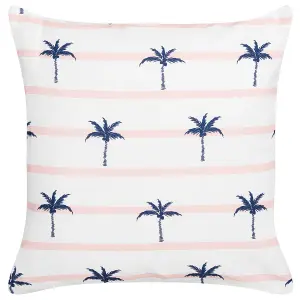 Set of 2 Outdoor Cushions MOLTEDO White