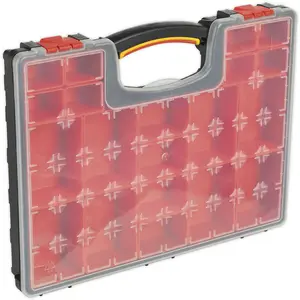 20 Compartment Storage Case for Small Parts and Tools - 420 x 330 x 60mm