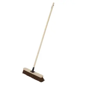 Straight Stiff Bassine Indoor & outdoor Broom, (W)450mm