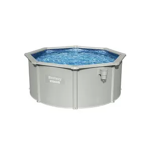 Bestway Hydrium 10ft x 48in Pool Set Above Ground Swimming Pool with Sand Filter Pump