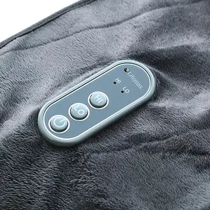 Electric Heated Lap Blanket In Grey