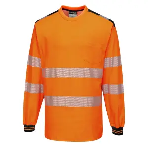 Portwest PW3 Hi-Vis Long Sleeve T-Shirt