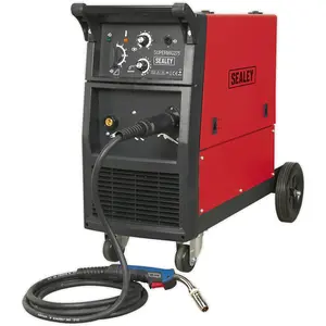 270A MIG Welder with Forced Air Cooling and Euro Torch for Precision Welding