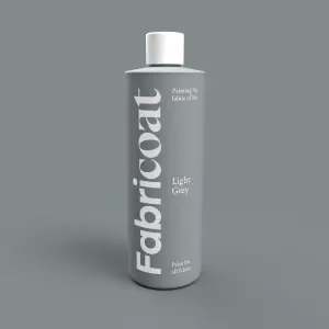 Fabricoat Fabric Paint Light Grey, 500ml