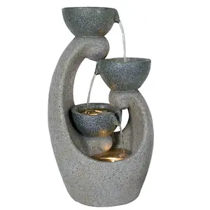 Salem Contemporary Mains Plugin Powered Water Feature