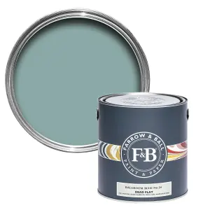 Farrow & Ball Dead Flat Mixed Colour 24 Ballroom Blue 750ml