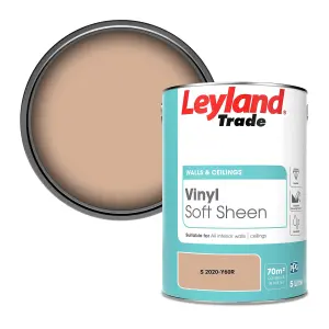 Leyland Trade Vinyl Soft Sheen Walls & Ceilings Emulsion Paint (S 2020-Y60R) - 5L