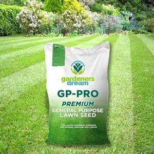 GardenersDream 25kg GENERAL PURPOSE PREMIUM QUALITY GARDEN LAWN GRASS SEED