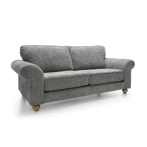 Ingrid 3 Seater Sofa in Steel Grey