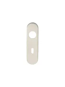 Eurospec Satin Stainless Steel Radius Covers for Lock Backplate (CPRP1170SSS)