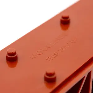 PestBrick - The Smart - Pest Proofing Air Brick by MouseMesh - Brick Red 215mm(W) x 80mm(H) X 68mm(D)