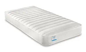 Quest Grey Wooden 3 Drawer Bed And Pocket Sprung Mattress