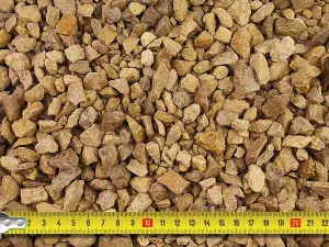 Limestone Cream Gravel 14mm - 25 Bags (500kg)