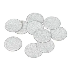 Sealey Diameter 75mm Hook-and-Loop Sanding Disc 120 Grit - Pack of 10 Pieces SA722D120G