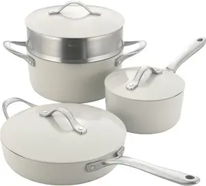 Procook - 4 Piece Soho Cookware Set - Cream