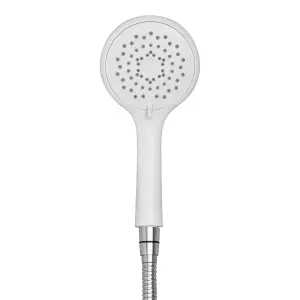 Triton Danzi White 9.5kW Electric Shower + Riser Rail RP Perea Aquasurge Opal 3