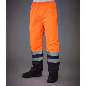 Yoko Unisex Adult Hi-Vis Waterproof Over Trousers