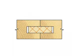 Trend C152 x 1/4 TCT Bearing Guided Biscuit Jointer 4.0 x 37.2mm