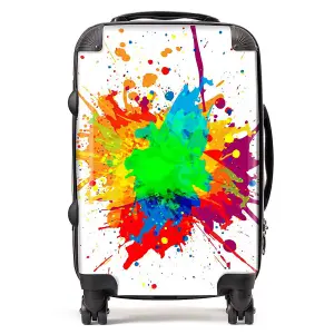 Paint Splash Design Suitcase - Cabin