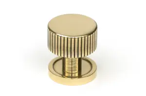 From The Anvil Aged Brass Judd Cabinet Knob - 25mm (Plain)