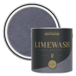 Rust-Oleum Blue Limewash Effect Wall Paint - No.912 2.5L