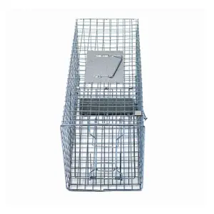 Oypla Medium Humane Animal Rodent Rat Pest Trap Cage - 61.5 x 19 x 21cm