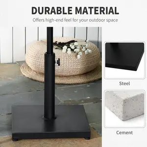 11kg Cement Free Standing Umbrella Base