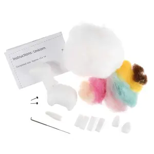 N/FELTING UNICORN - Needle Felting Kit: Unicorn - Trimits