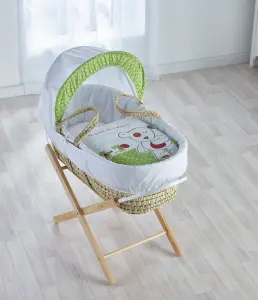 Kinder Valley Quiet as a Mouse Baby Moses Basket Bedding Set