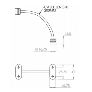 TruMAX Fixed Cable Restrictor - Brown