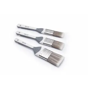 Harris Seriously Good Wall and Ceiling Paint Brush Set (Pack of 3) White (One Size)