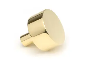 From The Anvil Polished Brass Kelso Cabinet Knob - 32mm (No Rose)