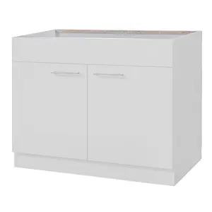 Ameriah kitchen base cabinet White