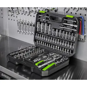 Sealey 1/4" 1/2" Square Drive WallDrive Metric Socket Set 94 Pieces S01210