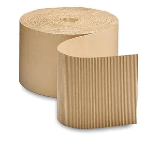 450mm x 75m Corrugated Cardboard Roll Cushioning Wrap For House Moving, Gift Wrapping & Shipping