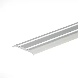 Anodised aluminium door floor bar edge trim threshold 930mm x 25mm a12 silver