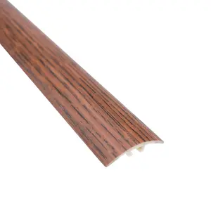 Upvc wood effect door edging floor trim threshold pvc self-adhesive 1000mm x 32mm e66 castle oak