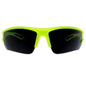 Unilite SG-YDS Safety Glasses with Dark Smoked Lens - UV Protection - Anti Scratch - Anti Fog Lens